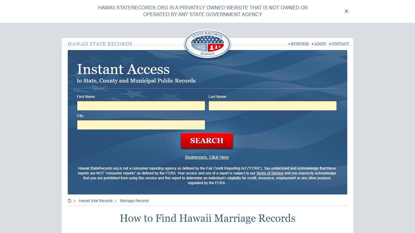 How to Find Hawaii Marriage Records